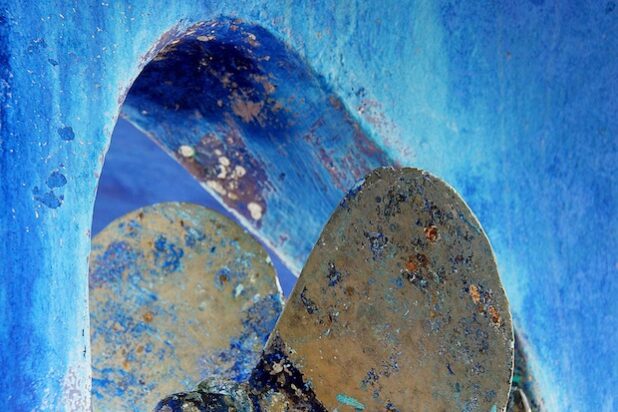 Cueva azul -blaue Höhle. EIn Bild aus dem Projekt "arte casual". Quelle: Arne Machel