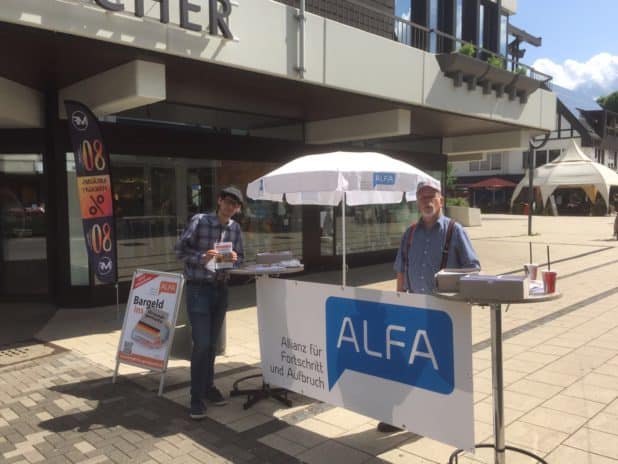 ALFA in Lennestadt - Altenhundem: Informationen zum Parteiprogramm der Allianz für Fortschritt und Aufbruch im Kreis Olpe.