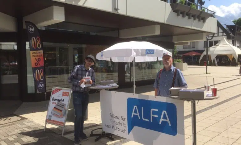 ALFA in Lennestadt - Altenhundem: Informationen zum Parteiprogramm der Allianz für Fortschritt und Aufbruch im Kreis Olpe.