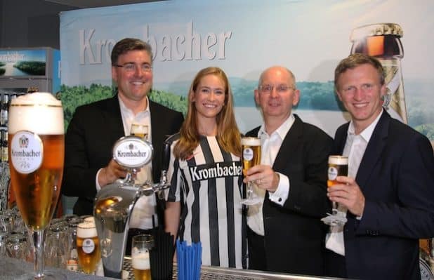Quelle: Krombacher Brauerei  Bernhard Schadeberg GmbH & Co. KG  