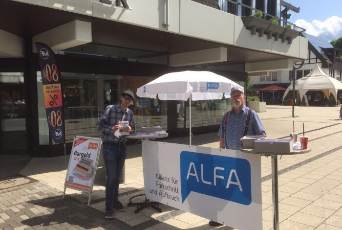 ALFA im Kreis Olpe ist auf dem Stadtfest in Lennestadt mit einem Stand vertreten.