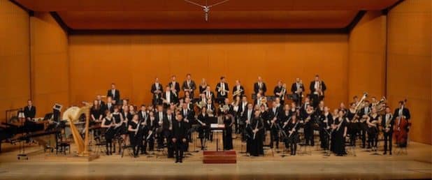 Das sinfonische Blasorchester Westfalen Winds. Bild: Hannes Neumann