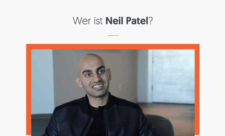 Online-Marketing Tipps vom Marketingexperten Neil Patel.