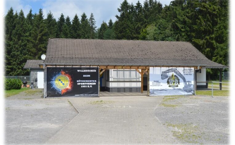 Vereinsheim Hützemert: Vereinsheim an der Eulenbuche