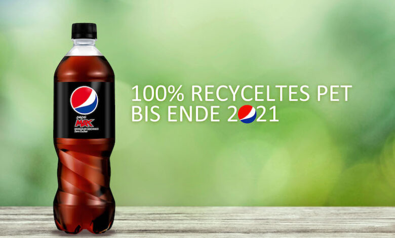 PepsiCo zum Vorreiter in Sachen Kunststoffrecycling.