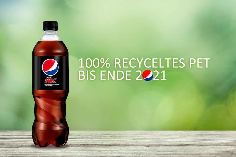 PepsiCo zum Vorreiter in Sachen Kunststoffrecycling.