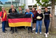 Foto Public Viewing in Bad Berleburg: In vier Wochen startet die Fußball-EM 2024 in Deutschland. Die ersten Mitgliedsvereine des Jugendfördervereins stehen zum Public Viewing bereit. Foto: Stadtjugendpflege Bad Berleburg