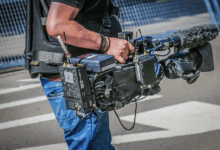 Filmproduktion in Südwestfalen.