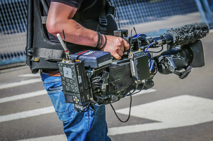 Filmproduktion in Südwestfalen.