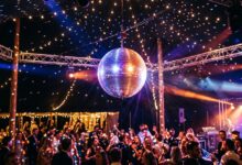 Festbeleuchtung für Schützenfest, Abiball und Co.